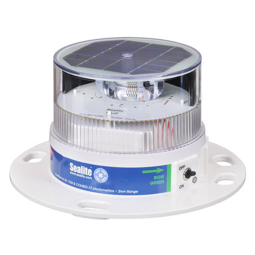 Навигационные огни для катера -  BargeSafe - Sealite - LED / белый / солнечный