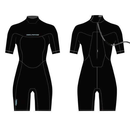 Гидрокостюм из неопрена для водных видов спорта - NEXUS LADY - Neilpryde Waterwear - интегральный / с длинными рукавами / шорти