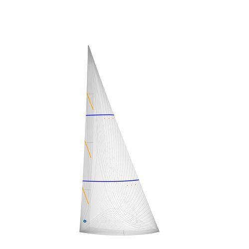 Генуэзский - D4 - Incidence Sails - для круизного парусного судна / из полиэстера / из карбона