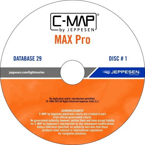 Цифровая карта - MAX PRO - C-MAP