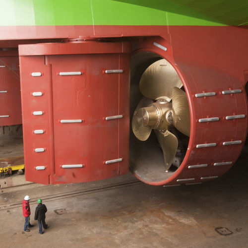 Штурвал с заслонкой - Barke® - Damen Marine Components - для судна