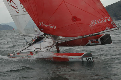 Фок - Ullman Sails - для спортивного многокорпусного судна / с трирадиальным кроем / F18