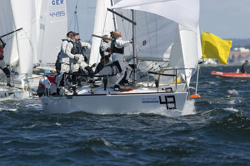 Фок - Ullman Sails - для килевого спортивного монотипа / с трирадиальным кроем / из Dacron®