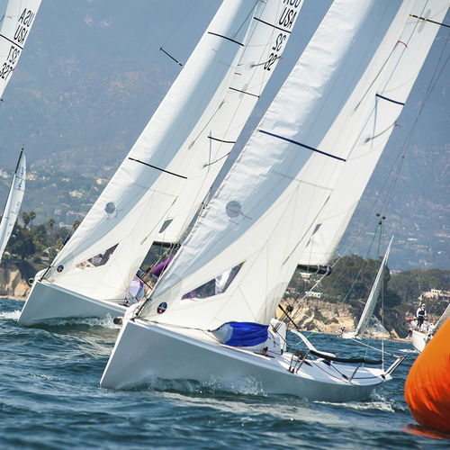 Фок - Ullman Sails - для килевого спортивного монотипа / с трирадиальным кроем / из Dacron®