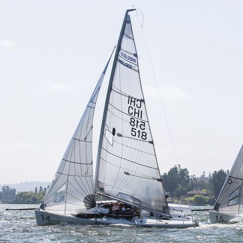 Грот - Ullman Sails - для килевого спортивного монотипа / с горизонтальным кроем / из Dacron®