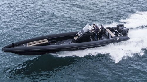 Профессиональный катер коммерческое судно - GM 12HS - NORTHSTAR RIBs - c подвесным мотором / надувная лодка с полужестким корпусом / ботик