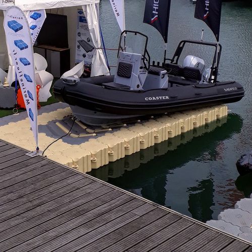 Плавучий док - BOATFLOOR - MARINEFLOOR EUROPE - модульный / для сухого причала / для яхтенной стоянки