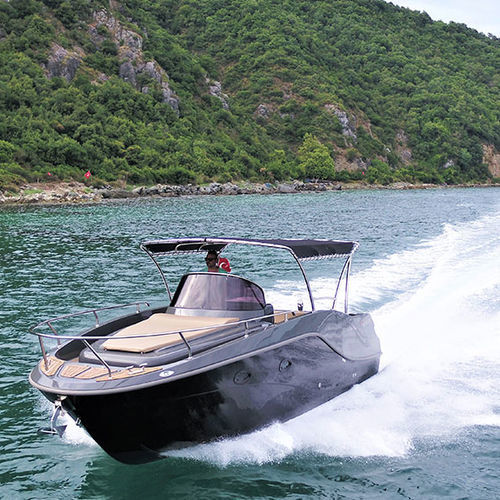 Прогулочный катер с каютой c подвесным мотором - 780 WA - Moonday Yachts - горючее / двухмоторный / корпус глиссирующего типа
