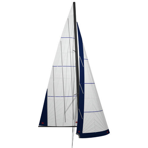 Несущий парус - MARIN - ELVSTRØM SAILS - для круизного парусного судна / с трирадиальным кроем / нейлоновый