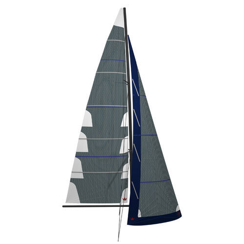 Грот - SOLANO - ELVSTRØM SAILS - фок на наматывающем устройстве / для круизного парусного судна / для экспедиционного парусника