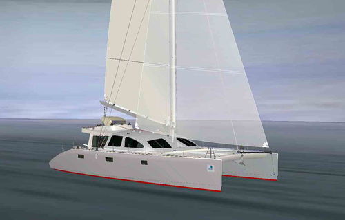 Катамаран - SOUBISE 56' - Tournier Marine - круизный / смешанного типа / 3 каюты