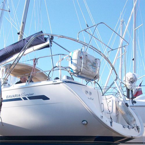 Опора для солнечной батареи для катера - 59-SUP-25 - INOX MARINE INNOVATION