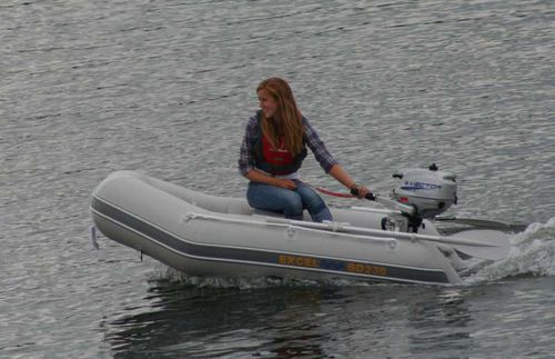 Надувная лодка c подвесным мотором - VOLANTE SD230 - Excel Inflatables - макс. 2 человека / с надувным килем