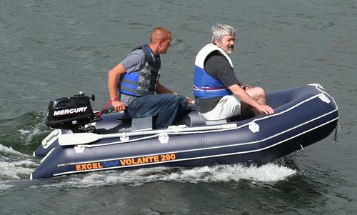 Надувная лодка c подвесным мотором - VOLANTE SD290 - Excel Inflatables - макс. 4 человека / с надувным килем