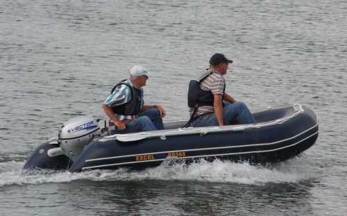 Надувная лодка c подвесным мотором - VOLANTE SD360 - Excel Inflatables - макс. 5 человек / с надувным килем
