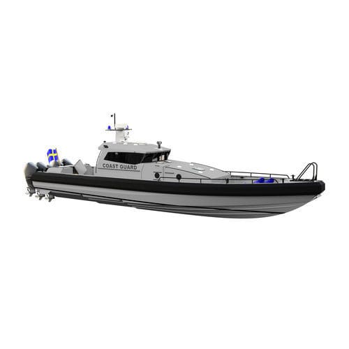 Профессиональный катер катер береговой охраны - Vector 150 PRO - Vector ProBoat AB - c подвесным мотором / дизельный / из алюминия