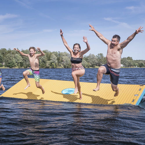 Платформа для купания - IDOCKFLOAT21U-BLWO-15/FT - Body Glove - плавучая / надувная / морская