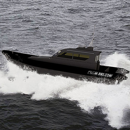 Профессиональный катер катер береговой охраны - MRC1050  - Madera Ribs - c подвесным мотором / надувная лодка с полужестким корпусом