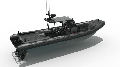 Профессиональный катер катер береговой охраны -  MRCD1050 Compact - Madera Ribs - с внутренним мотором / дизельный / надувная лодка с полужестким корпусом