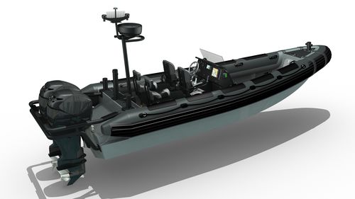 Профессиональный катер катер береговой охраны - MR-800 - Madera Ribs - c подвесным мотором / надувная лодка с полужестким корпусом