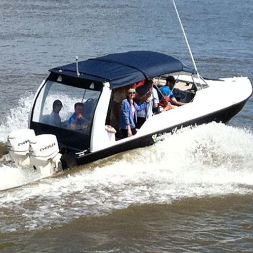 Профессиональный катер пассажирское судно - UMA21R - UMA Boat - c подвесным мотором