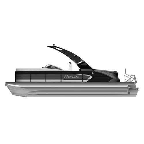 Понтоновый катер c подвесным мотором - LX 25 SRS - Manitou Pontoon Boats - гибридный / трехтрубный / открытый