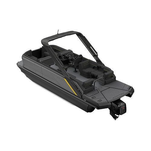 Понтоновый катер c подвесным мотором - 24 - Manitou Pontoon Boats - двухмоторный / трехтрубный / открытый