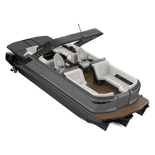 Понтоновый катер c подвесным мотором - EXPLORE 24 MAX NAVIGATOR - Manitou Pontoon Boats - двухмоторный / трехтрубный / открытый