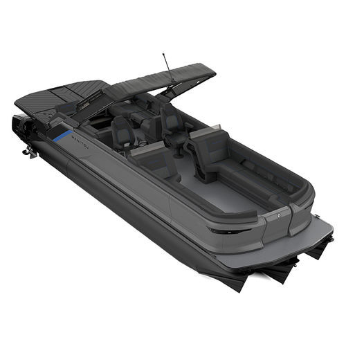 Понтоновый катер c подвесным мотором - EXPLORE 26 MAX NAVIGATOR - Manitou Pontoon Boats - двухмоторный / трехтрубный / открытый