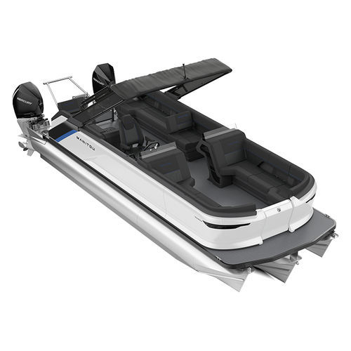 Понтоновый катер c подвесным мотором - EXPLORE 24 SWITCHBACK - Manitou Pontoon Boats - двухмоторный / трехтрубный / открытый