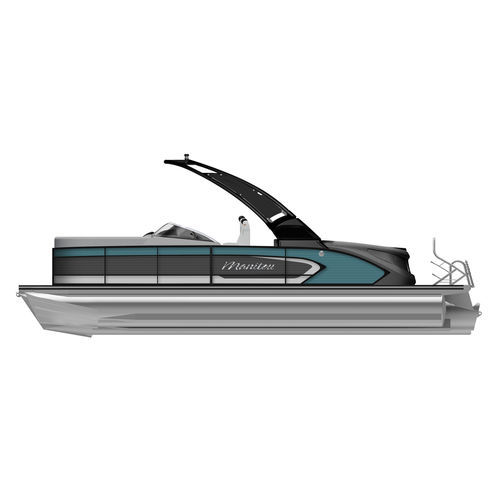 Понтоновый катер c подвесным мотором - LX 27 SRS - Manitou Pontoon Boats - двухмоторный / трехтрубный / открытый