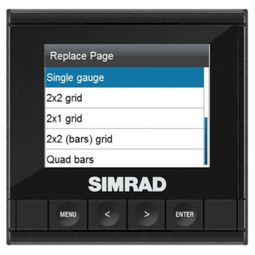 Индикатор для катера - IS35  - Simrad Yachting - многофункциональный / цифровой / LCD