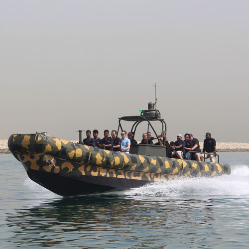 Профессиональный катер катер береговой охраны - Riverine 12 M - ASIS BOATS - из алюминия / полужесткий / надувная лодка с полужестким корпусом