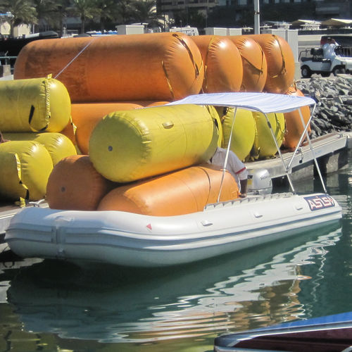 Надувная лодка c подвесным мотором - 5.1 M - ASIS BOATS - складная / открытая / макс. 11 человек