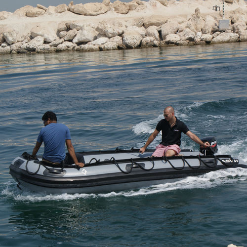 Профессиональный катер спасательное судно - 4.2 M - ASIS BOATS - c подвесным мотором / надувная лодка / надувная складная лодка