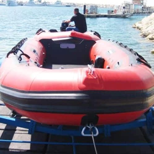 Надувная лодка c подвесным мотором - 4.7 M - ASIS BOATS - складная / спасательная / макс. 9 человек