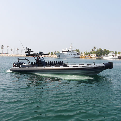 Профессиональный катер катер береговой охраны - 12 M - ASIS BOATS - c подвесным мотором / надувная лодка с полужестким корпусом