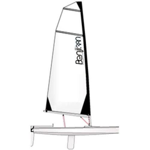 Одиночный швертбот - benji 380 XC2 Trophy jn - Gehull centreboards - скиф / для регаты / для досуга