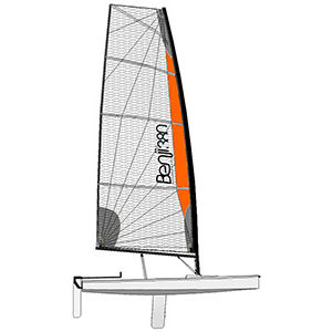 Одиночный швертбот - Benji 380 R2 Trophy master - Gehull centreboards - скиф / для регаты / для досуга