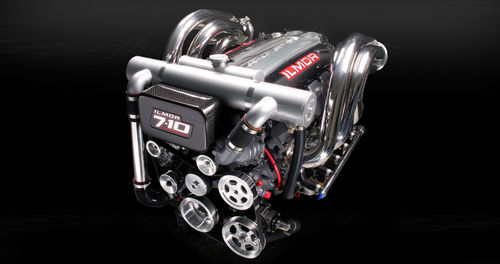 Двигатель in-bord - MV7-10 GEN III (700 HP @ 6300 RPM) - Ilmor Marine Engines - на бензине / прогулочный
