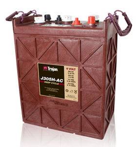 Морская аккумулятор - J305H-AC - Trojan Battery Company - 6 В / свинцовая