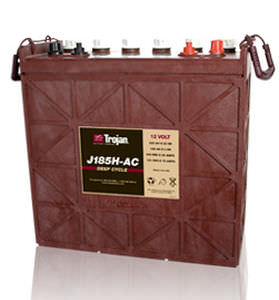 Морская аккумулятор - J185H-AC - Trojan Battery Company - 12 В / свинцовая / глубокого разряда