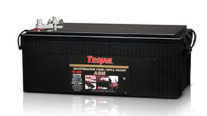 Морская аккумулятор - 8D-AGM - Trojan Battery Company - 12 В / свинцово-кислотная / свинцовая