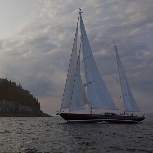Круизная парусная яхта - DELTA HOUSE - Hodgdon Yachts - традиционная / с открытым кокпитом / кеч