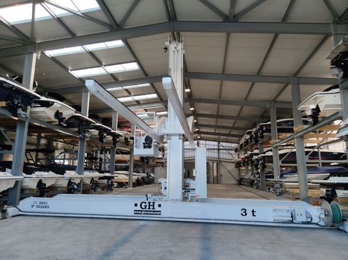Лифт для катеров - Floor-mounted - GH Cranes & Components - рельсовая система