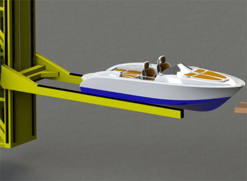 Лифт для стоянки на суше - Roof-Mounted - GH Cranes & Components