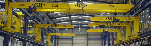 Подъемный кран для судостроительной верфи - GH Cranes & Components - консольный кран
