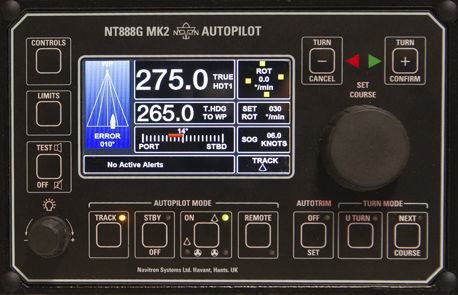 Автопилот для судна - NT888G MK2 - Navitron - для рабочего катера / для профессионального рыболовного судна