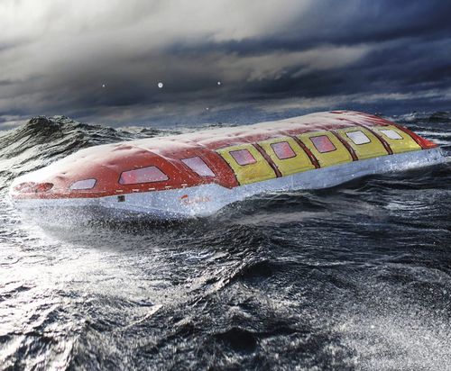 Частично закрытая спасательная шлюпка - SEAHAVEN - Survitec - для судна / SOLAS