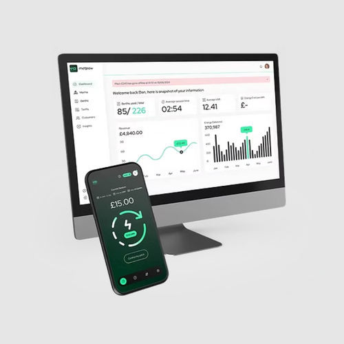 Программное обеспечение для контроля - Metpow - Rolec Services - для управления / для яхтенной стоянки / для катера